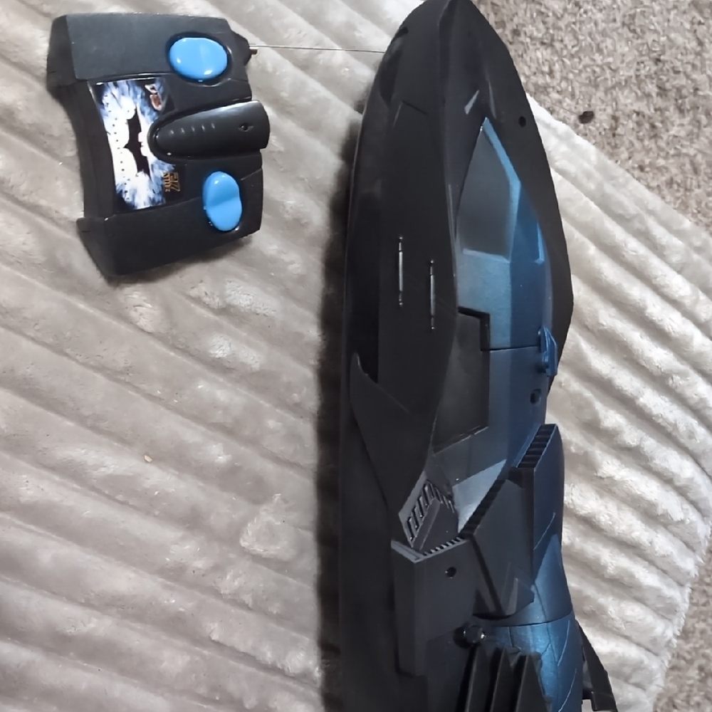 Black and Blue RC Boat with Controller
